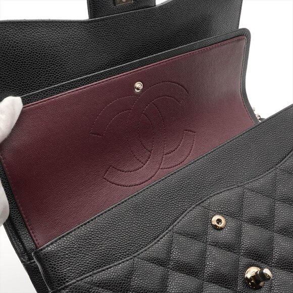 Chanel Jumbo Caviar Classic Double Flap - Picture 11 of 13